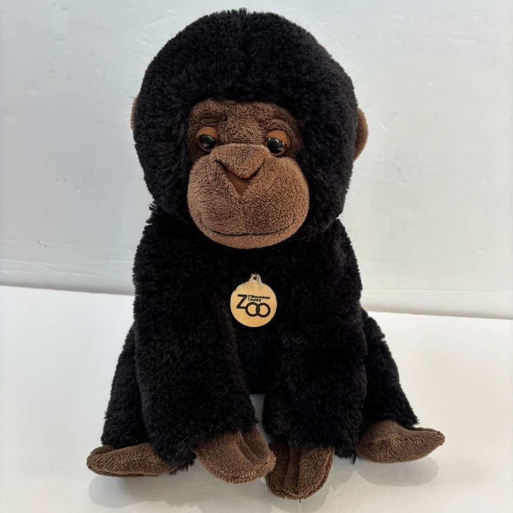 Wild Republic Cuddlekins Gorilla Baby Plush 12" Stuffed Animal Bronx Zoo NYC